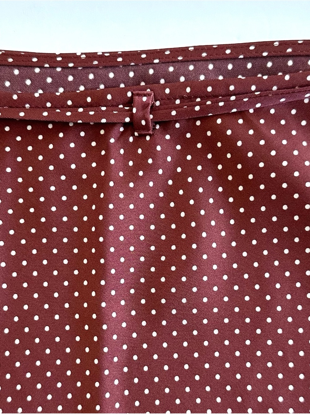 ✨Matching Set✨ J.Crew Smocked Top & Wrap Slip Skirt in Sable Polka Dot | XL - Picture 12 of 14